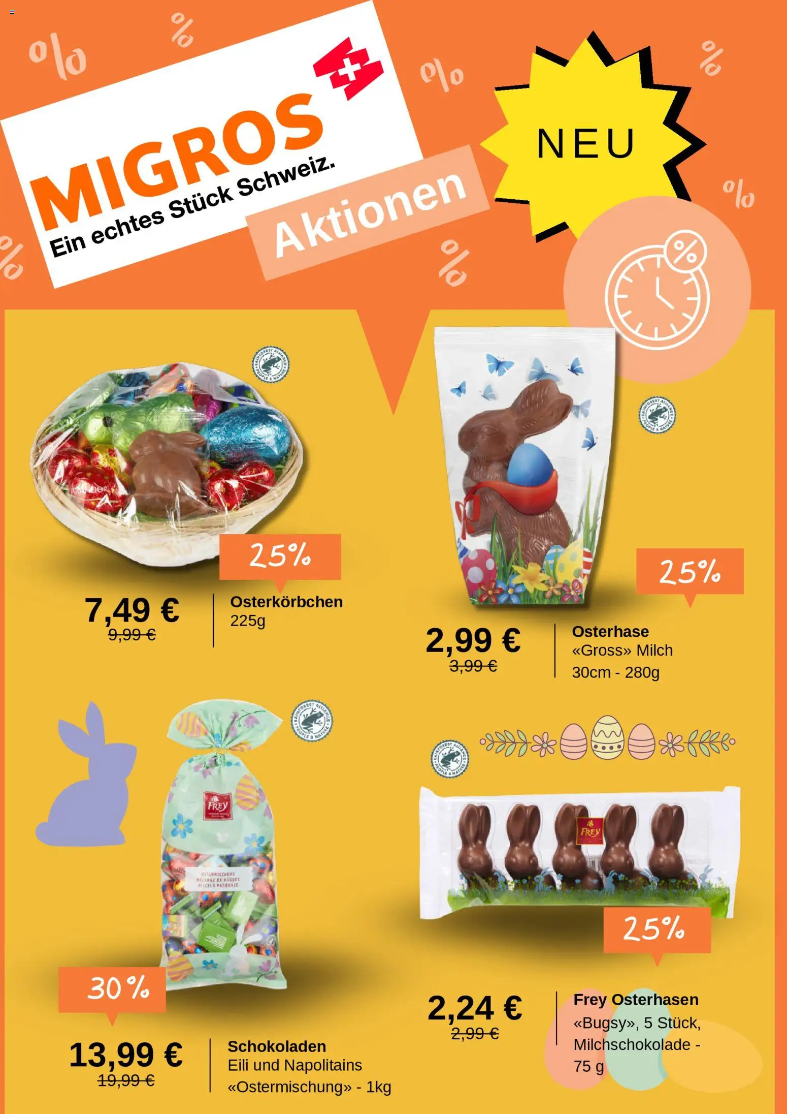 Vorschau von dem Prospekt des Geschäftes Migros, gültig ab dem 24.03.2026