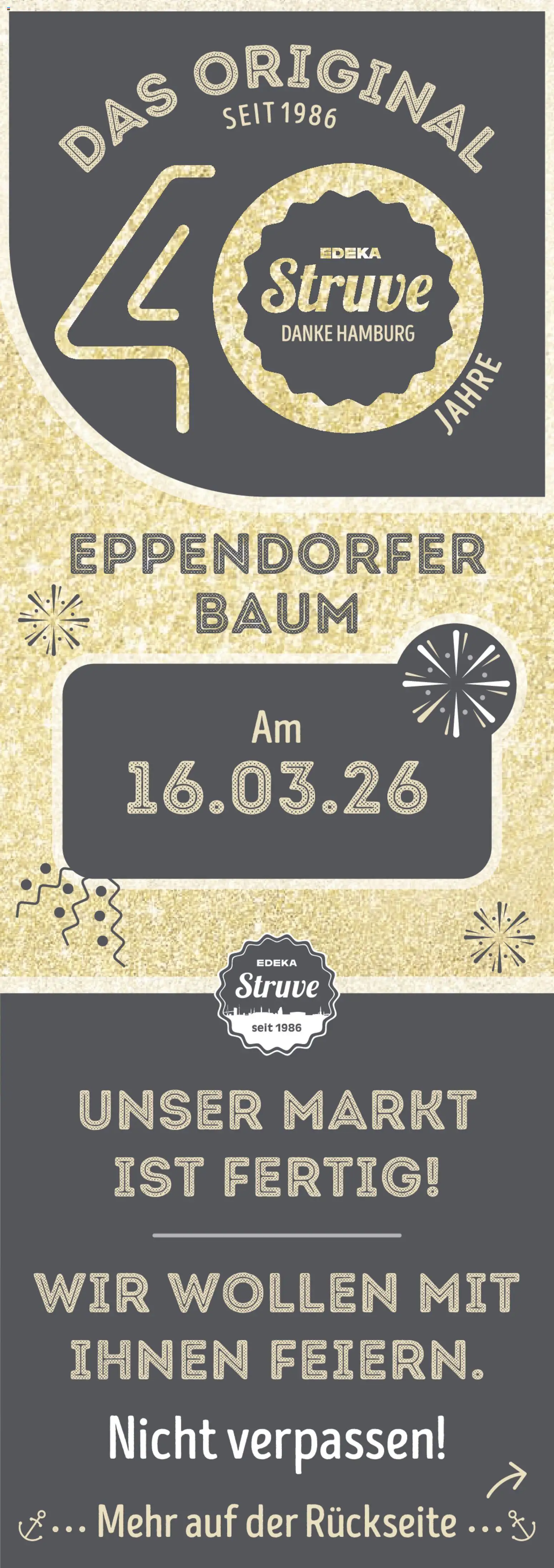 Vorschau von dem Prospekt des Geschäftes Edeka Struve, gültig ab dem 16.03.2026