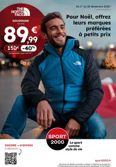 Prévisualisation de Catalogue Noël du magasin Sport 2000 formulaire valide 01/12/2025