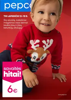 Pepco parduotuvės leidinio Leidinys galiojančio nuo 2025.11.13 peržiūra