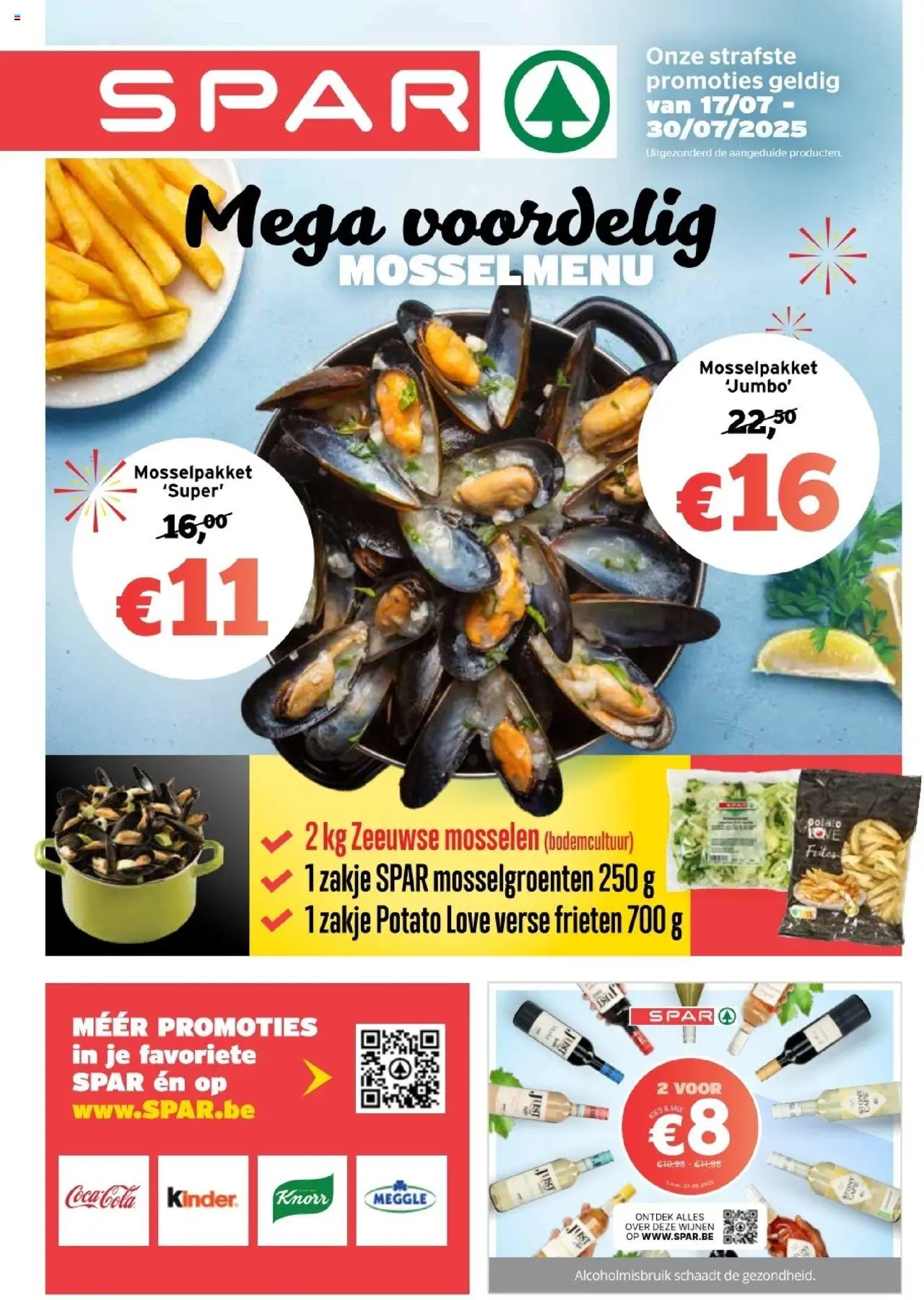 Spar shop Folder Week 29 - 30 geldig vanaf 17/07/2025 - Paginanummer 1