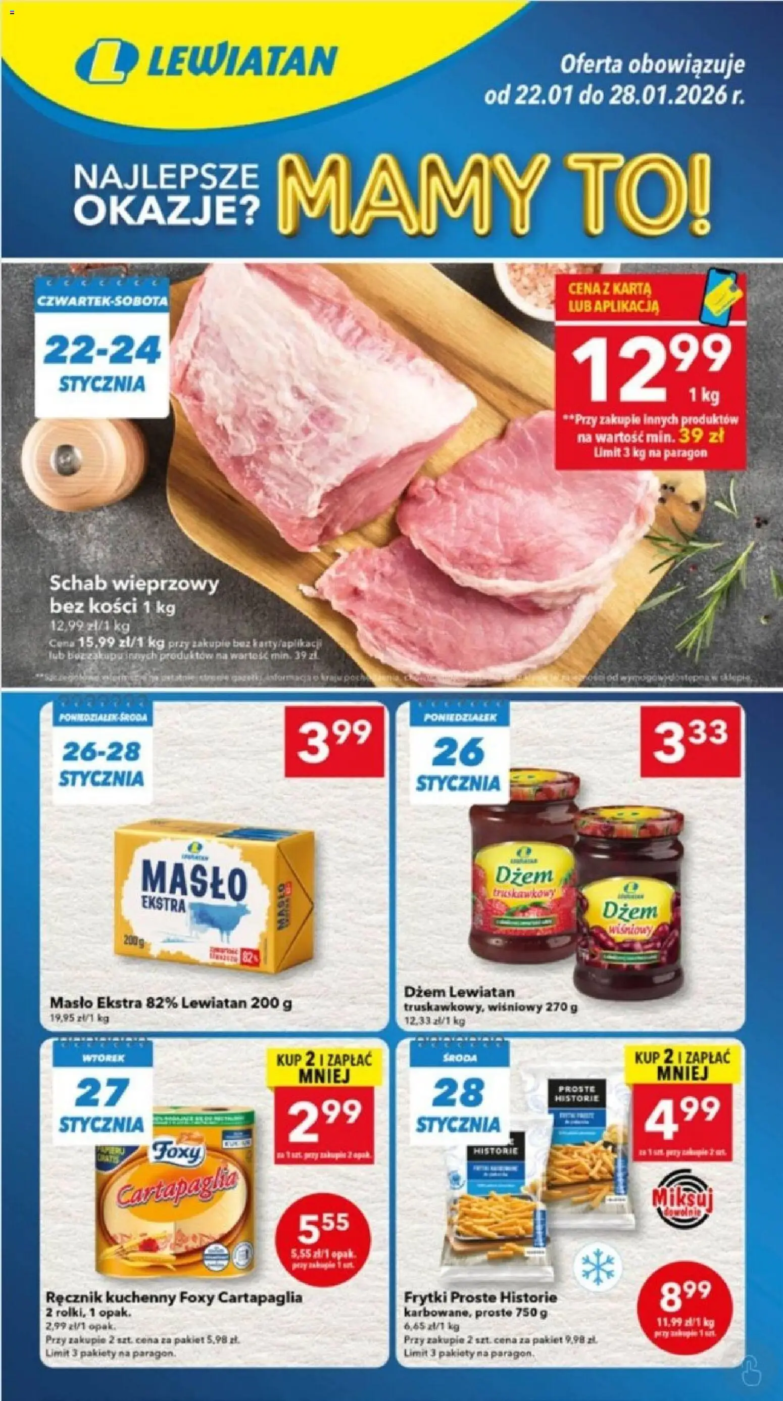 Pogląd gazetki "Lublin" ze sklepu Lewiatan ważnej od 22.01.2026