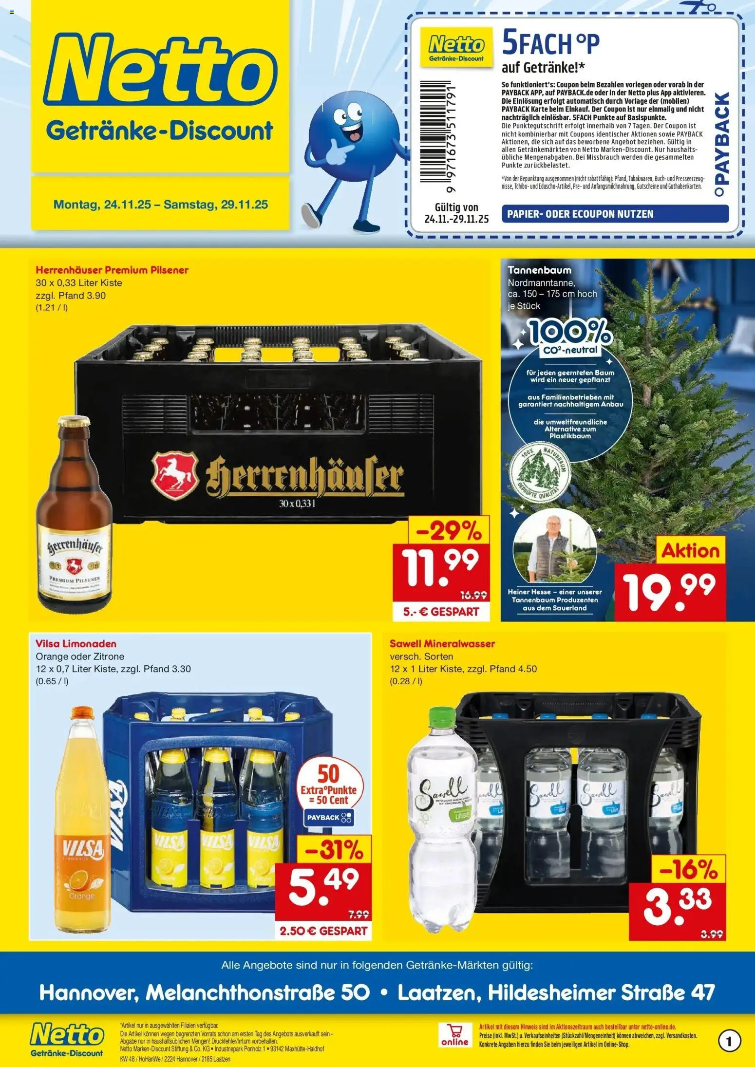 Vorschau von dem Prospekt des Geschäftes Netto Marken-Discount, gültig ab dem 23.11.2025