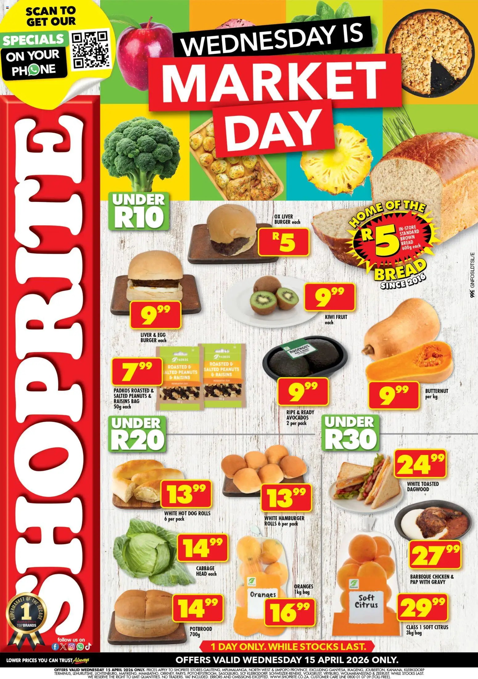 Preview of Shoprite flyer valid from 15/04/2026