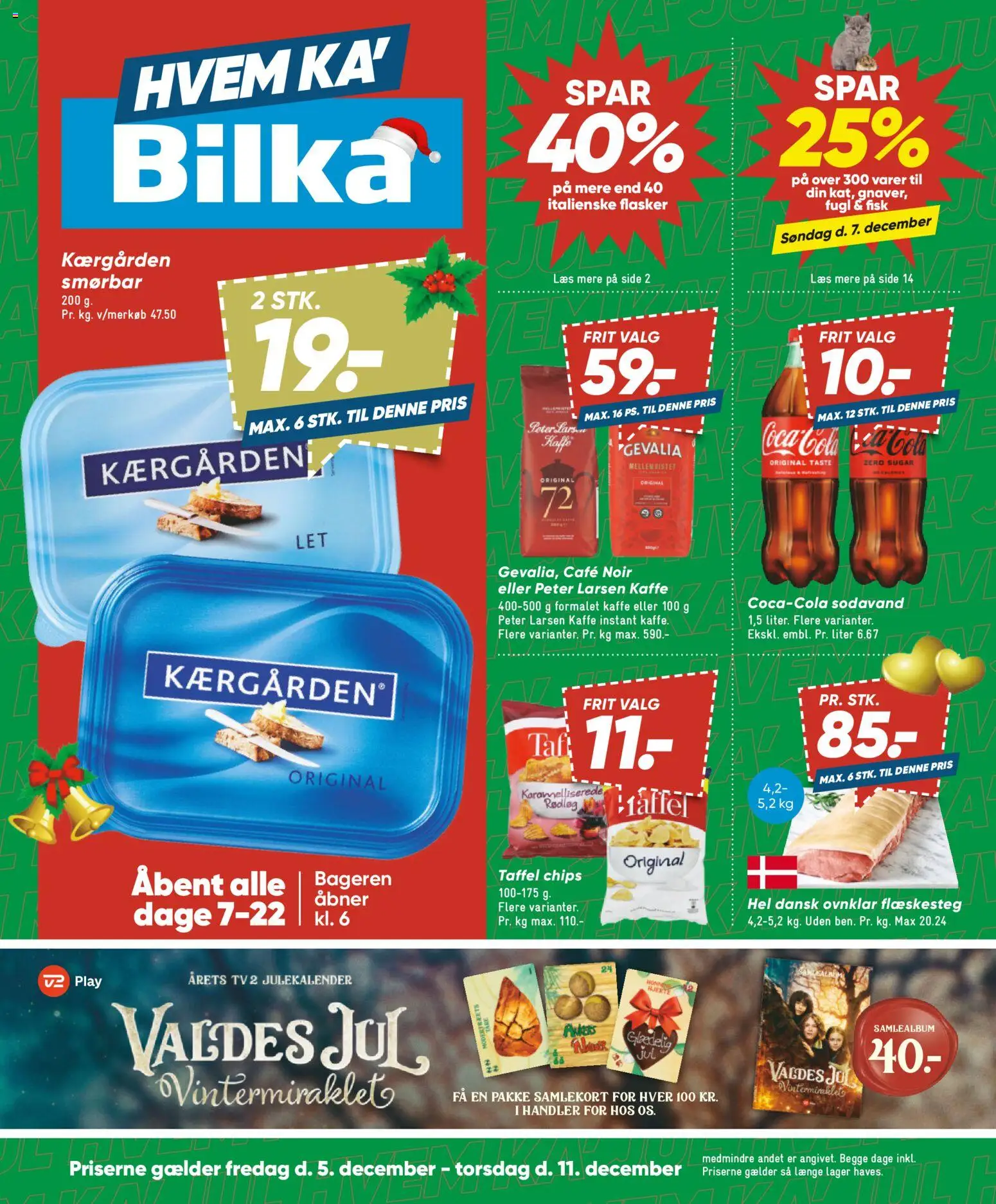 Eksempel på tilbudsavis Tilbudsavis fra butik Bilka gyldig fra 05/12/2025