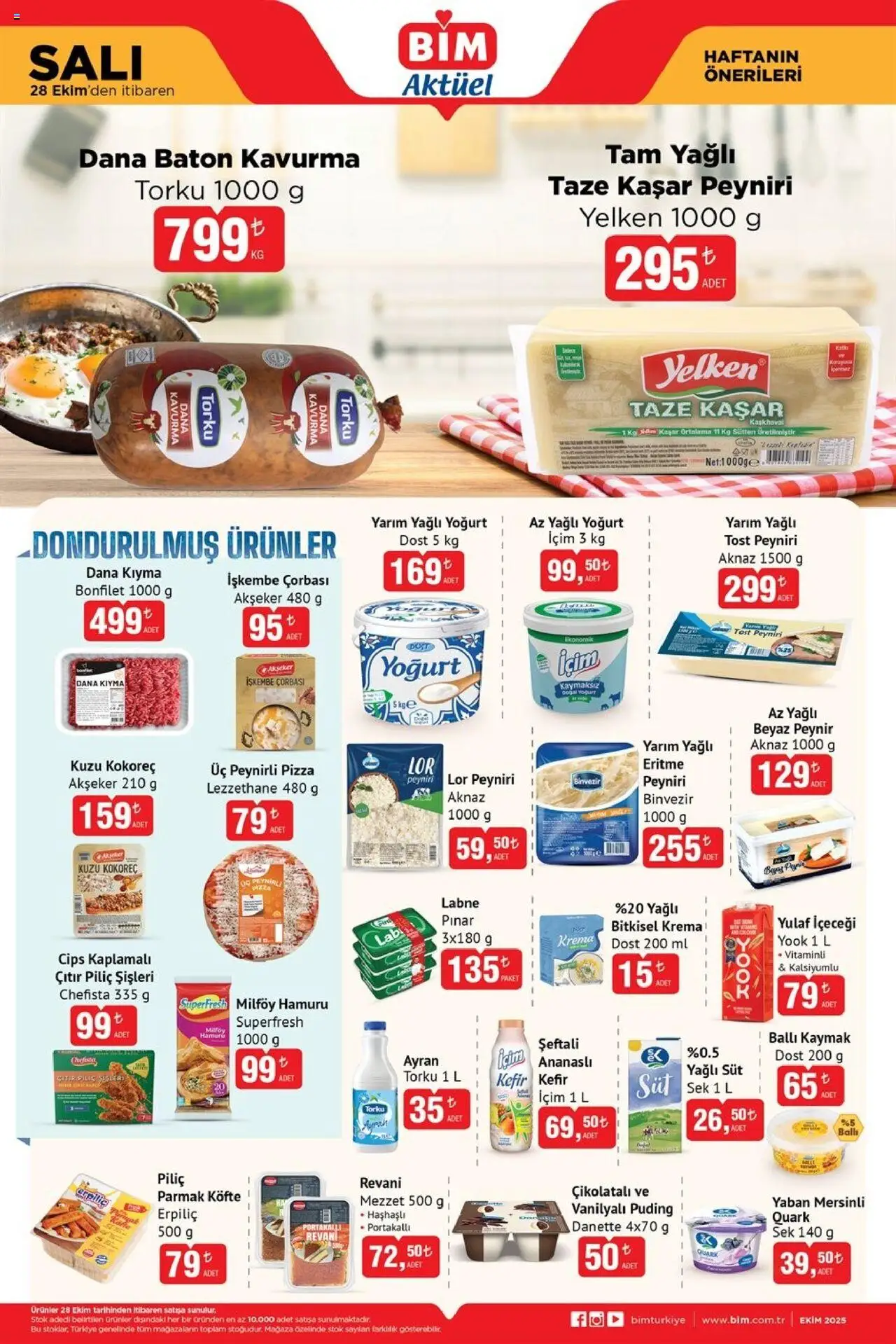 BİM Katalog bu hafta (28 Ekim 2025) - Aktüel Broşür - Sayfa numarası 1