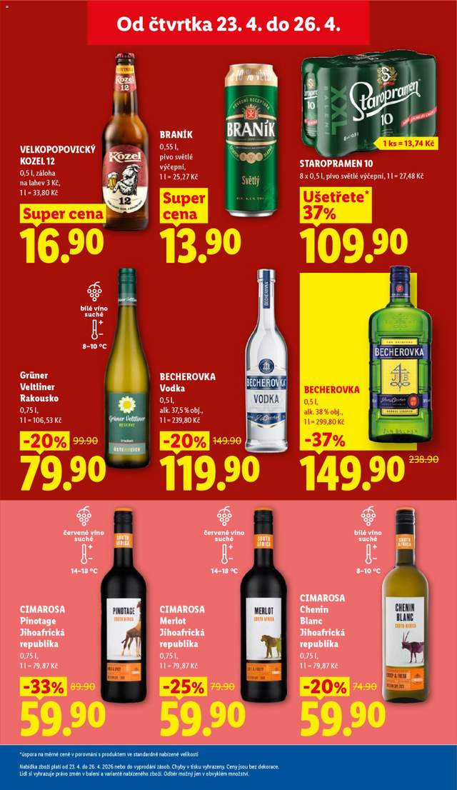 Nový Lidl leták od 23.04.