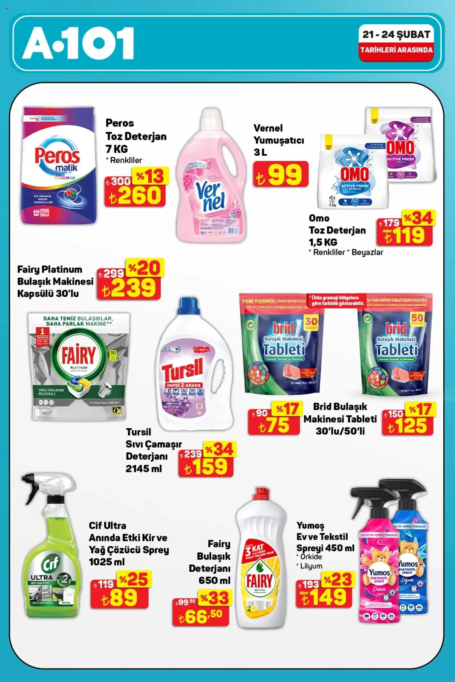 A101 1 Alana 1 Bedava 21.02.2026 - Broşürünün önizlemesi