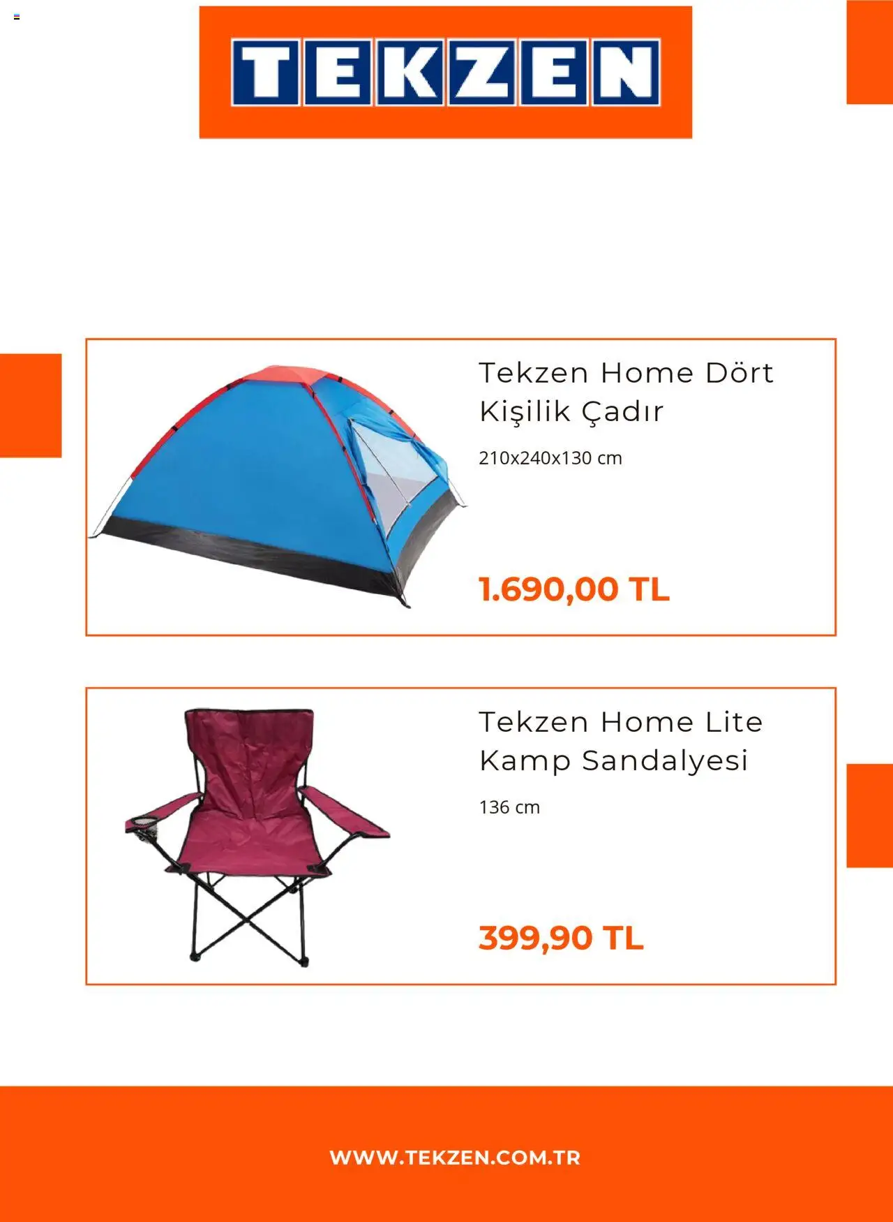 Tekzen Katalog (01 - 31 Temmuz 2025) - Sayfa numarası 1
