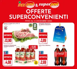 Anteprima dell'opuscolo Volantino Offerte Superconvenienti dal negozio Pan valido da 11/12/2025