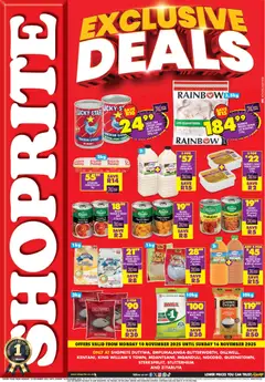 Preview of Shoprite flyer valid from 10/11/2025