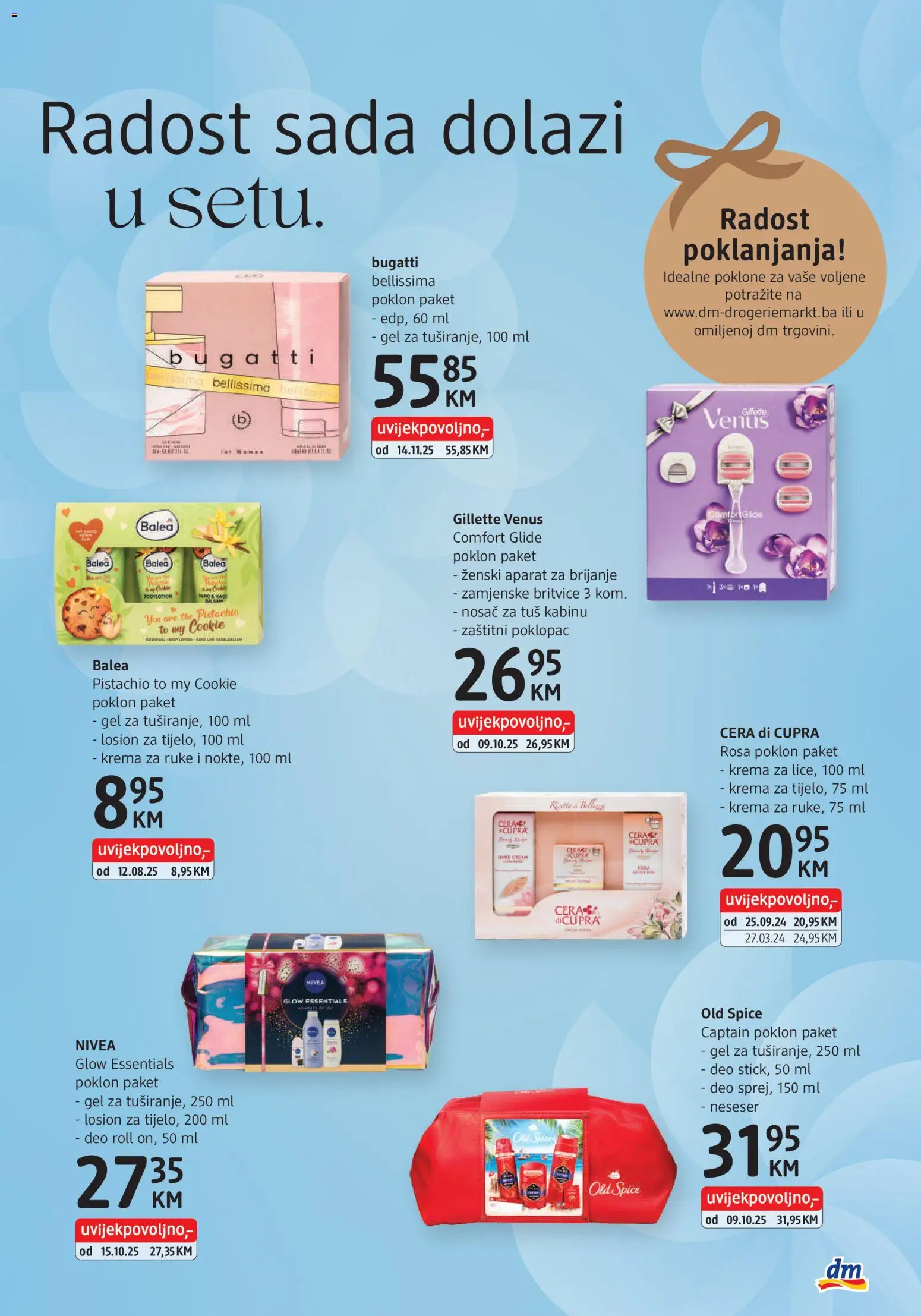 Pregled letka Katalog trgovine DM Drogerie vrijedi od 2025.12.01