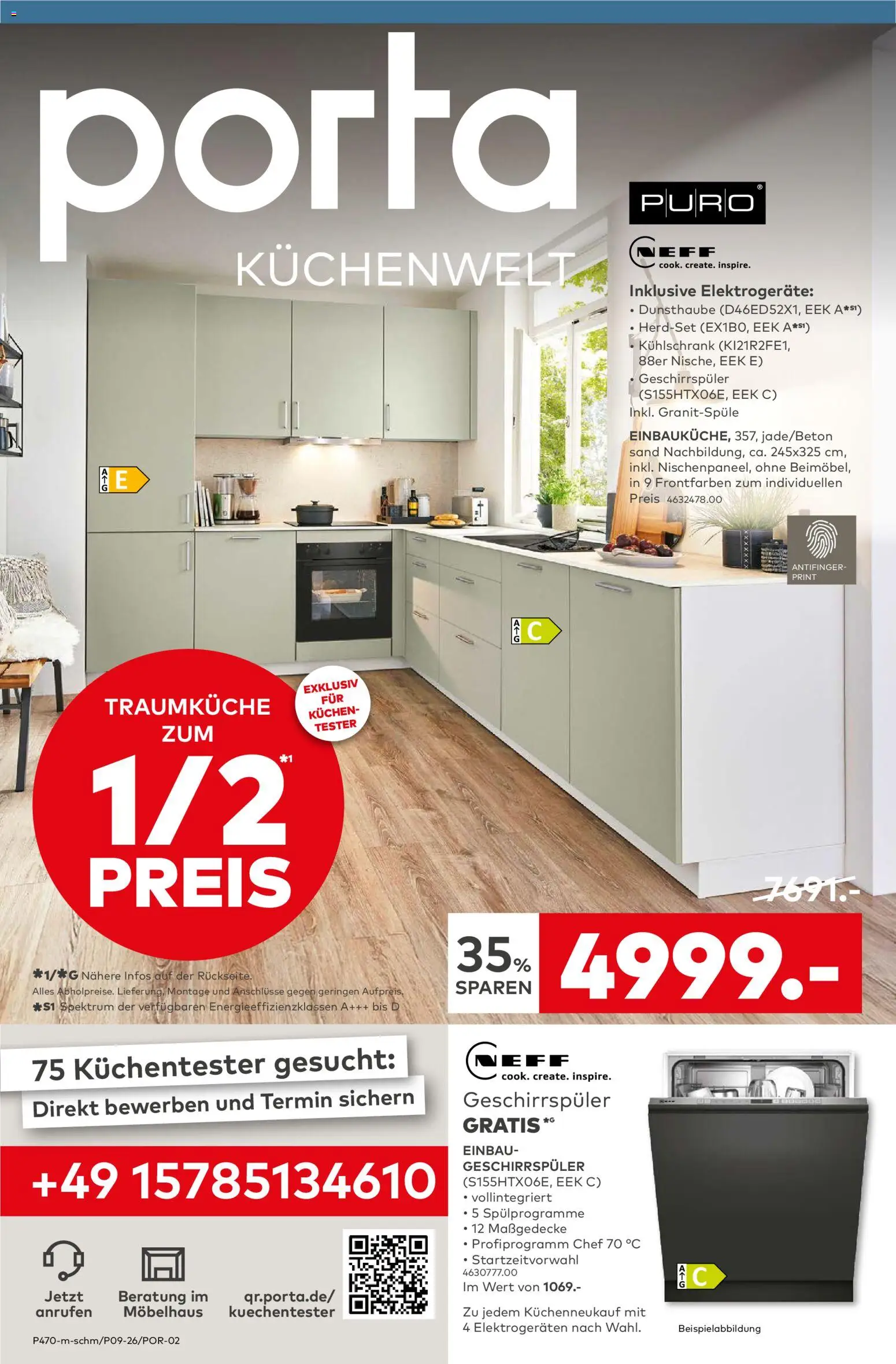 Vorschau von dem Prospekt des Geschäftes Porta!, gültig ab dem 15.02.2026