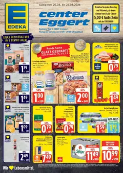 Vorschau von dem Prospekt des Geschäftes Edeka, gültig ab dem 20.04.2026