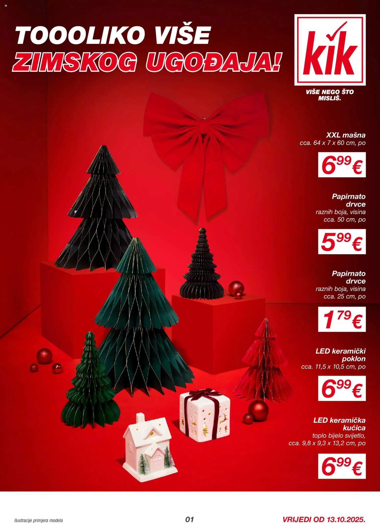 Pregled letka Katalog trgovine Kik vrijedi od 13.10.2025