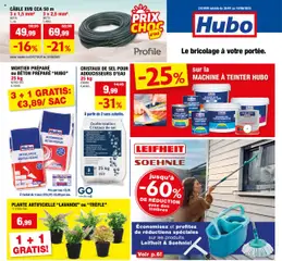 Prévisualisation de Publicité du magasin Hubo formulaire valide 30/07/2025