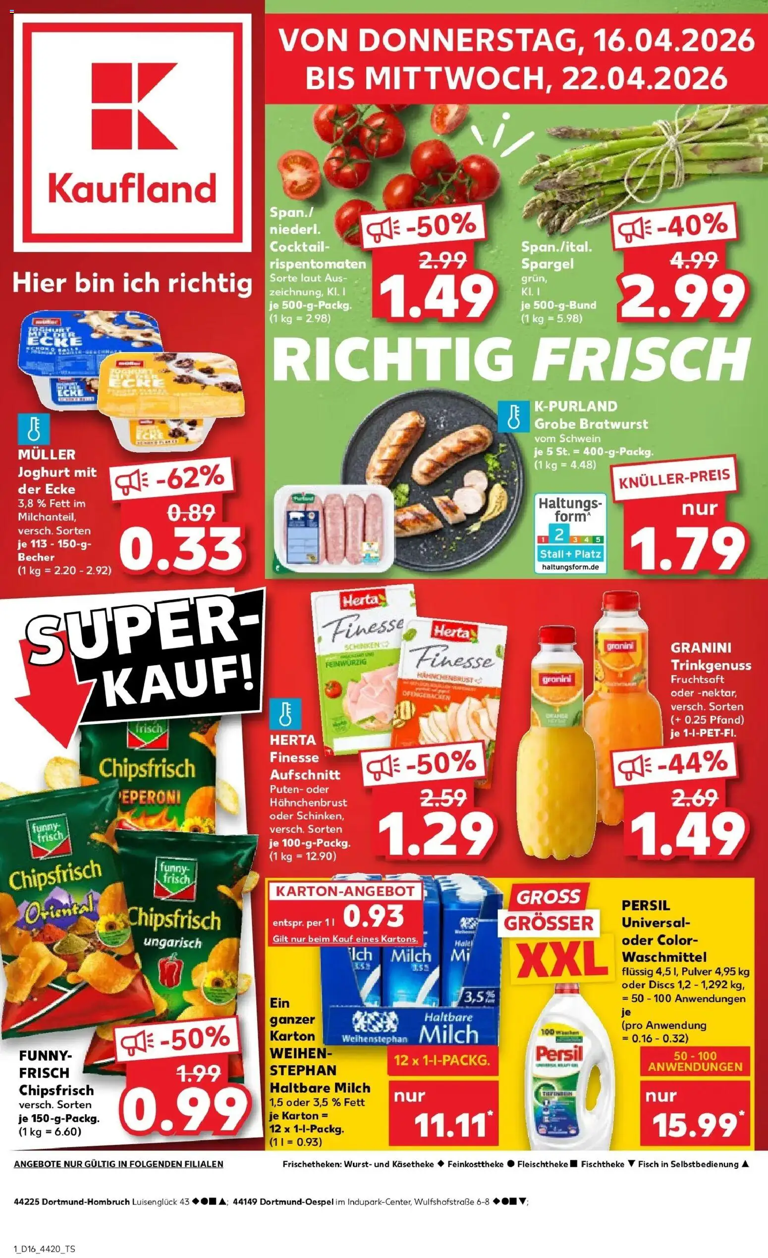 Vorschau von dem Prospekt des Geschäftes Kaufland, gültig ab dem 16.04.2026