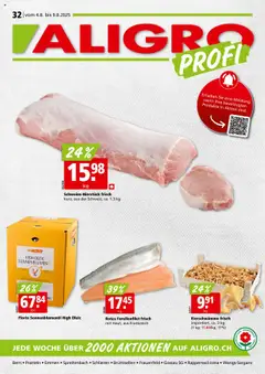 Vorschau des Merkblatts Aktionen vom Shop Aligro gültig von 04.08.2025 bis 09.08.2025