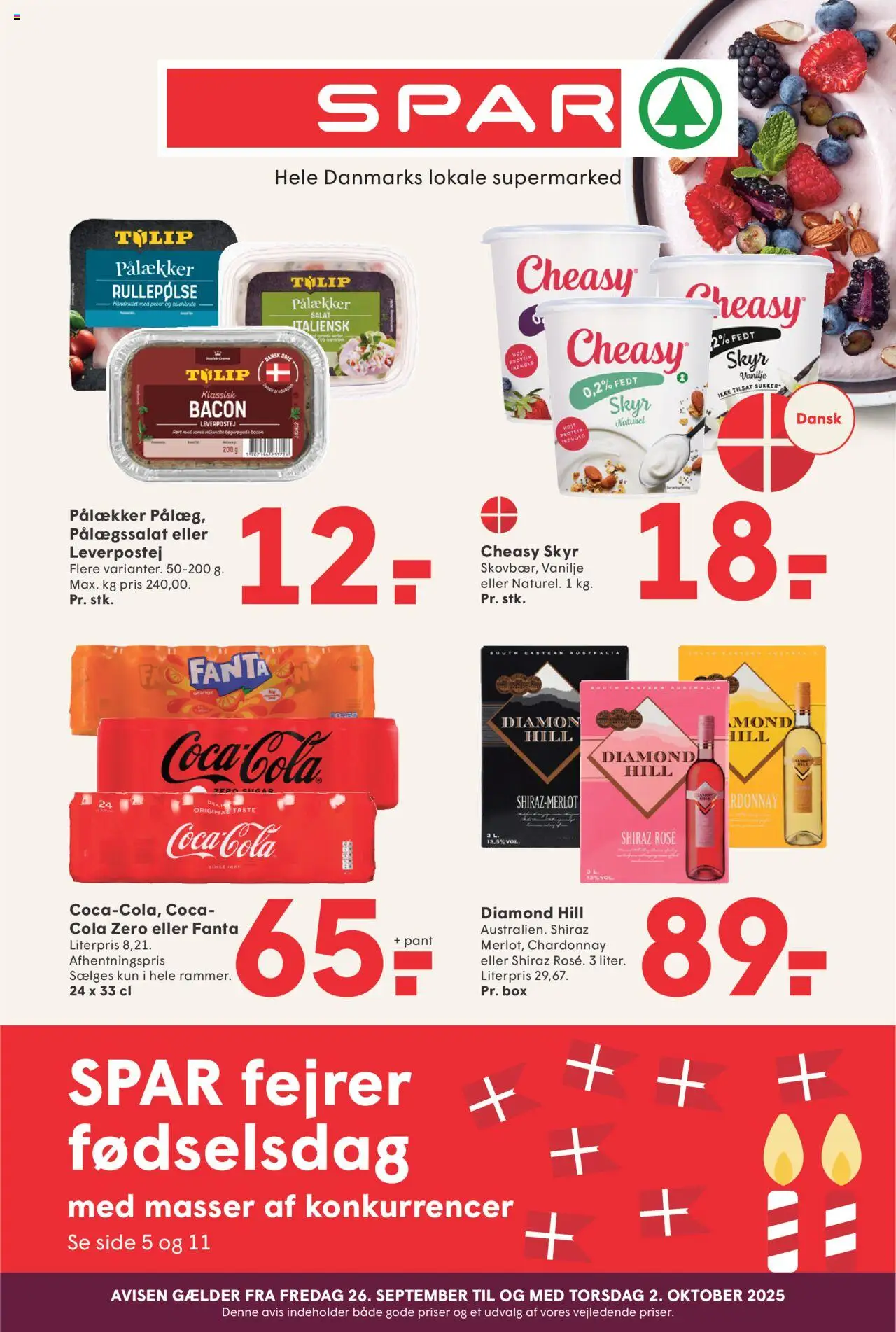 Spar tilbudsavis gyldig fra 26/09/2025 - side 1