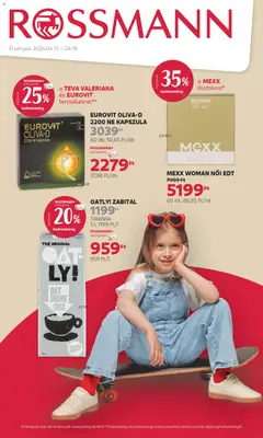 Rossmann - Rossmann akciós újság megtekintése, amely érvényes 2026.04.13.-től