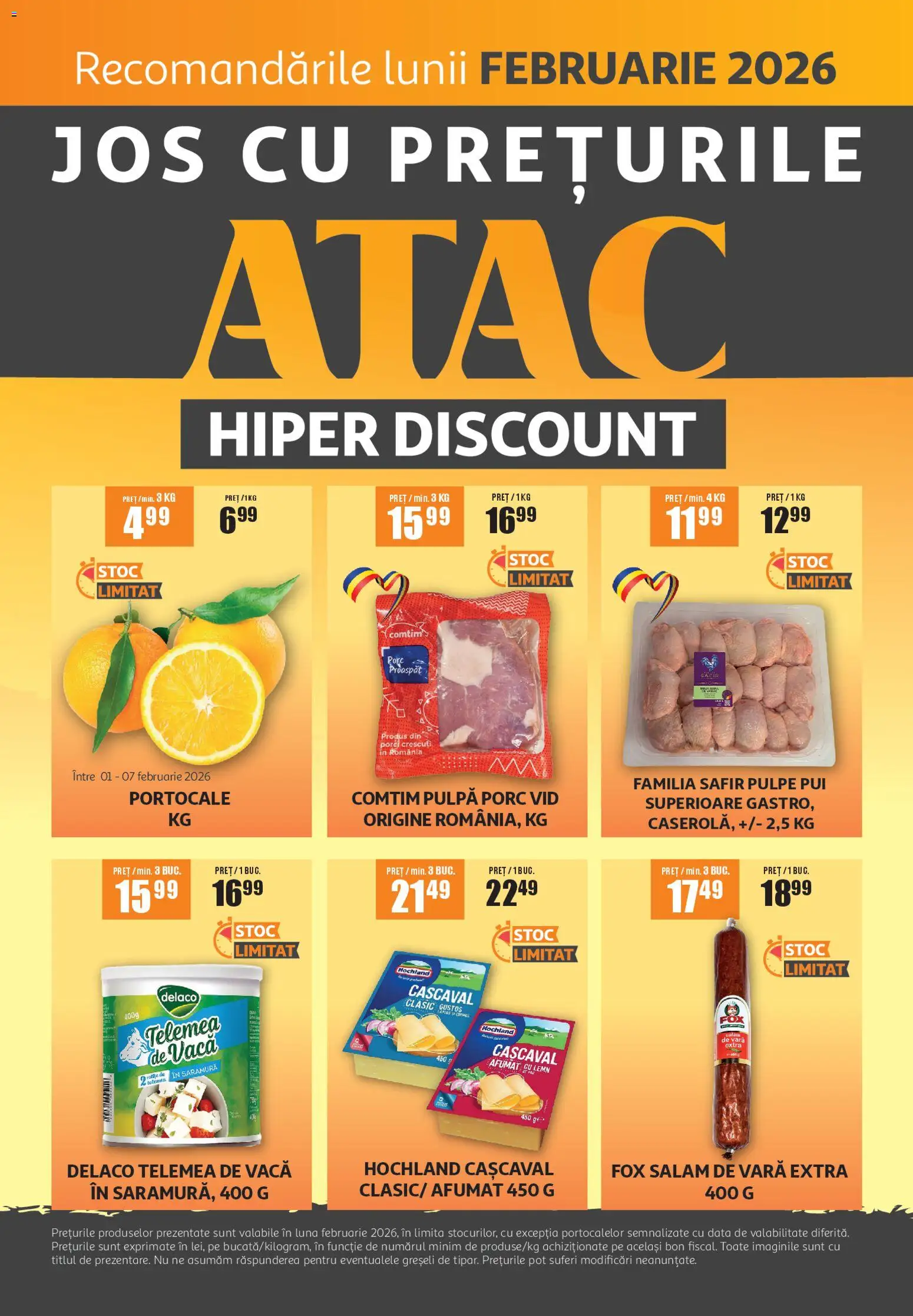 Previzualizarea de cataloage: ATAC Catalog nou valabil de la 01.02.2026