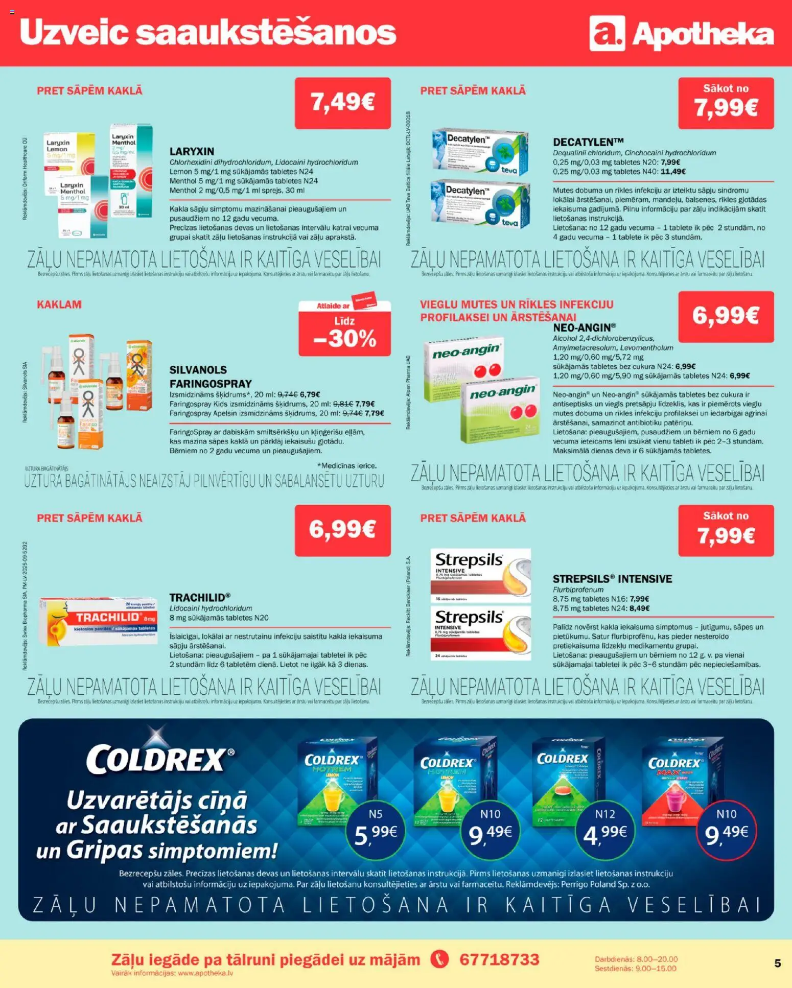 Skatīt Apotheka akciju bukletu, derīgs no 2026.01.01