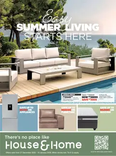 Preview of House and Home flyer valid from 27/12/2025