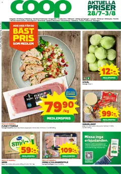 Förhandsgranska reklamblad Aktuella reklamblad Coop från butik Coop gäller från 28/07/2025