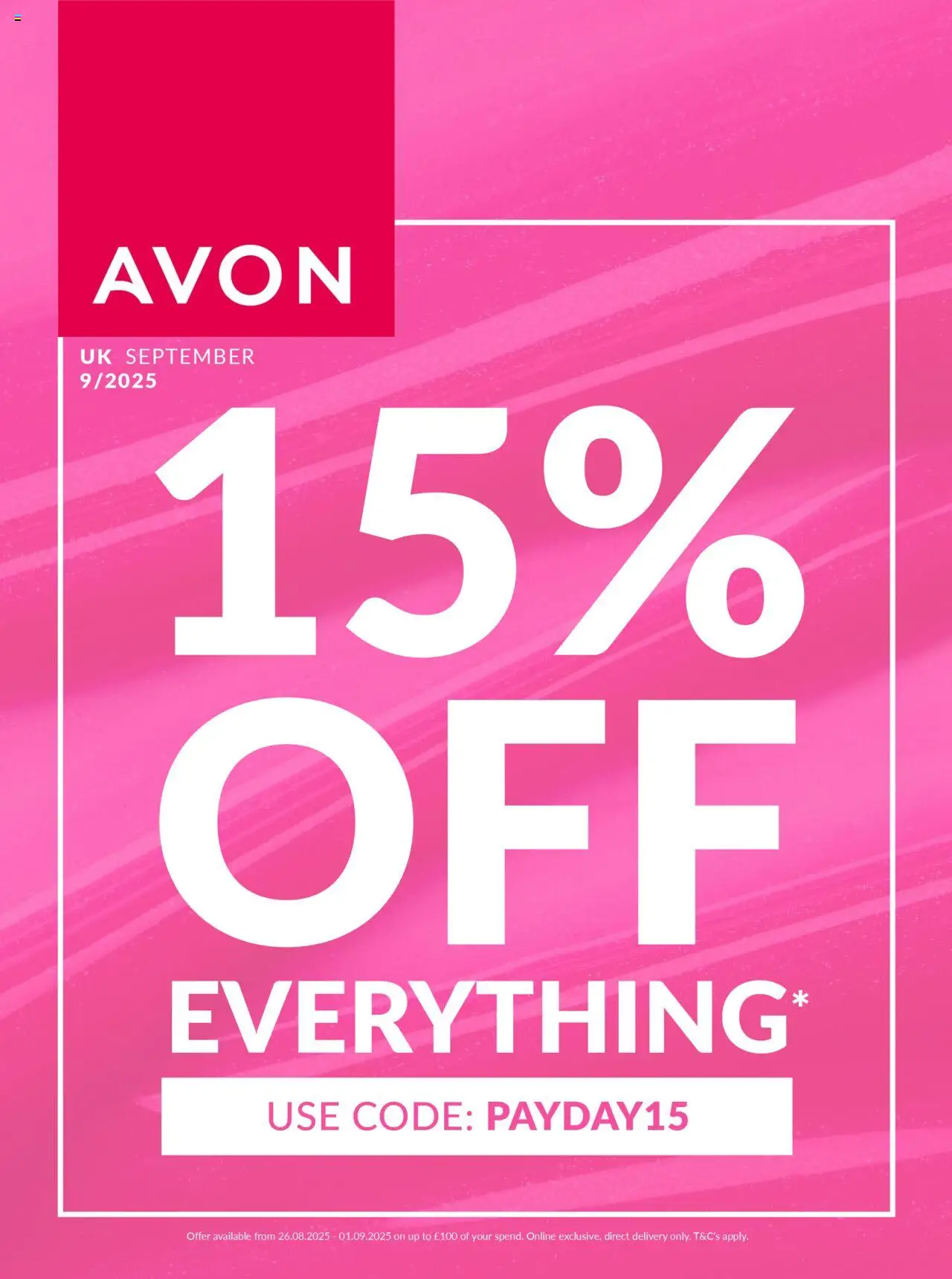 AVON shop Offers valid from 26/08/2025 - Page number 1