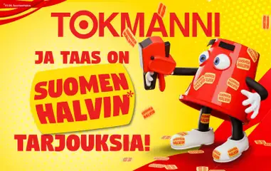 Kaupan Tokmanni Erikoisliite - Suomen Halvin esikatselu, voimassa 09/02/2026