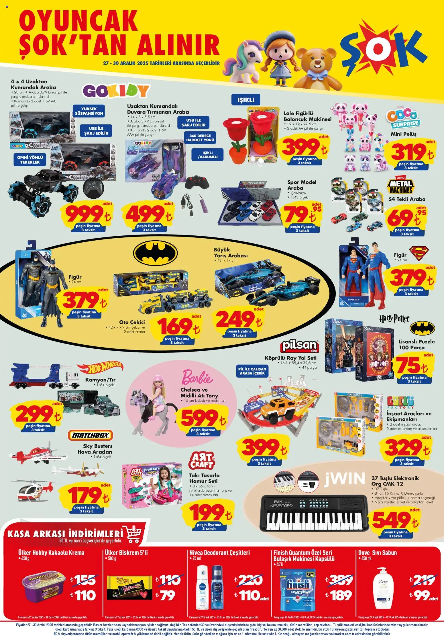 Şok Market Hafta sonu fırsatları 27.12.2025 - Broşürünün önizlemesi