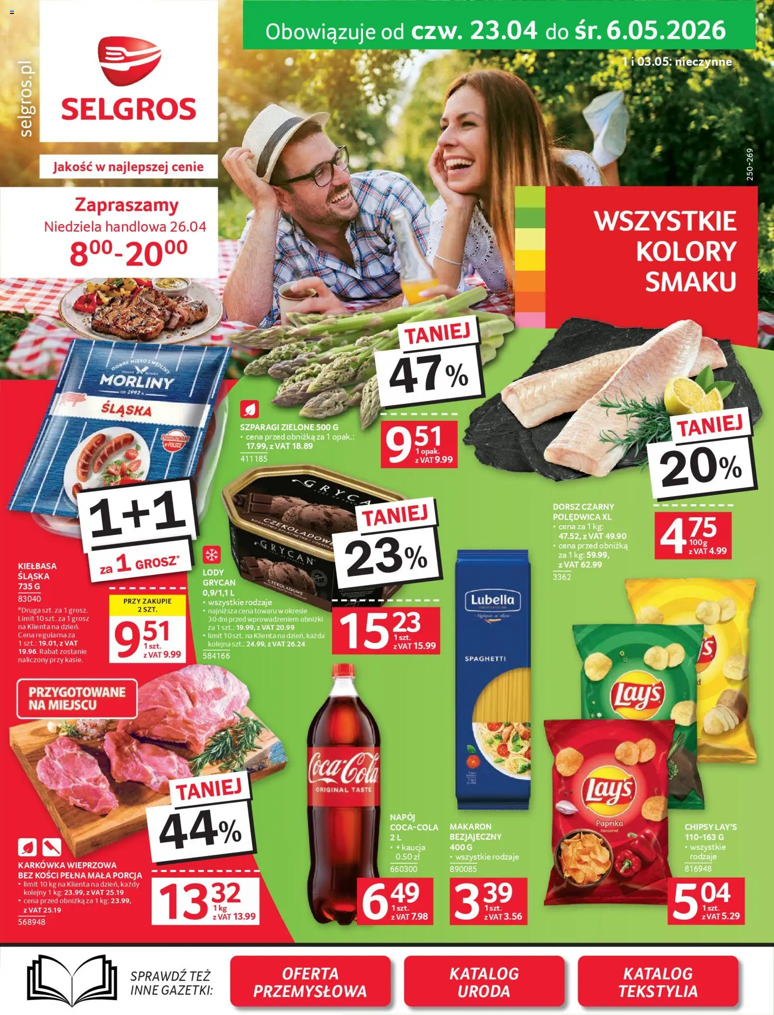 Pogląd gazetki "Selgros cash&carry gazetka" ze sklepu Selgros cash&carry ważnej od 23.04.2026