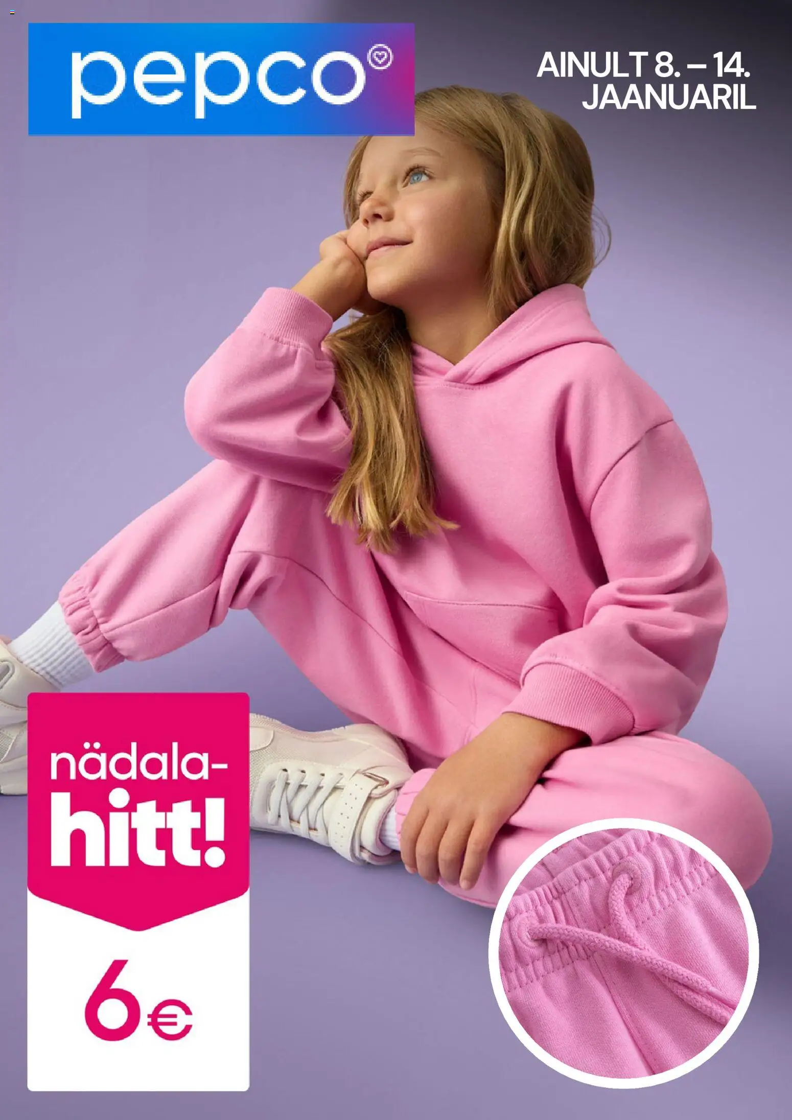 Pepco kliendilehe eelvaade alates 2026.01.08