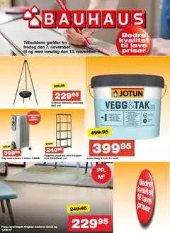 Eksempel på tilbudsavis Tilbudsavis fra butik Bauhaus gyldig fra 07/11/2025