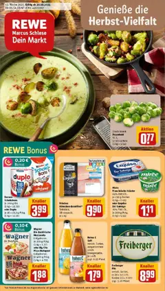 Vorschau von dem Prospekt des Geschäftes Rewe, gültig ab dem 19.10.2025