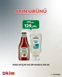 Kim Market Ayın Ürünü 01.12.2025 - Broşürünün önizlemesi