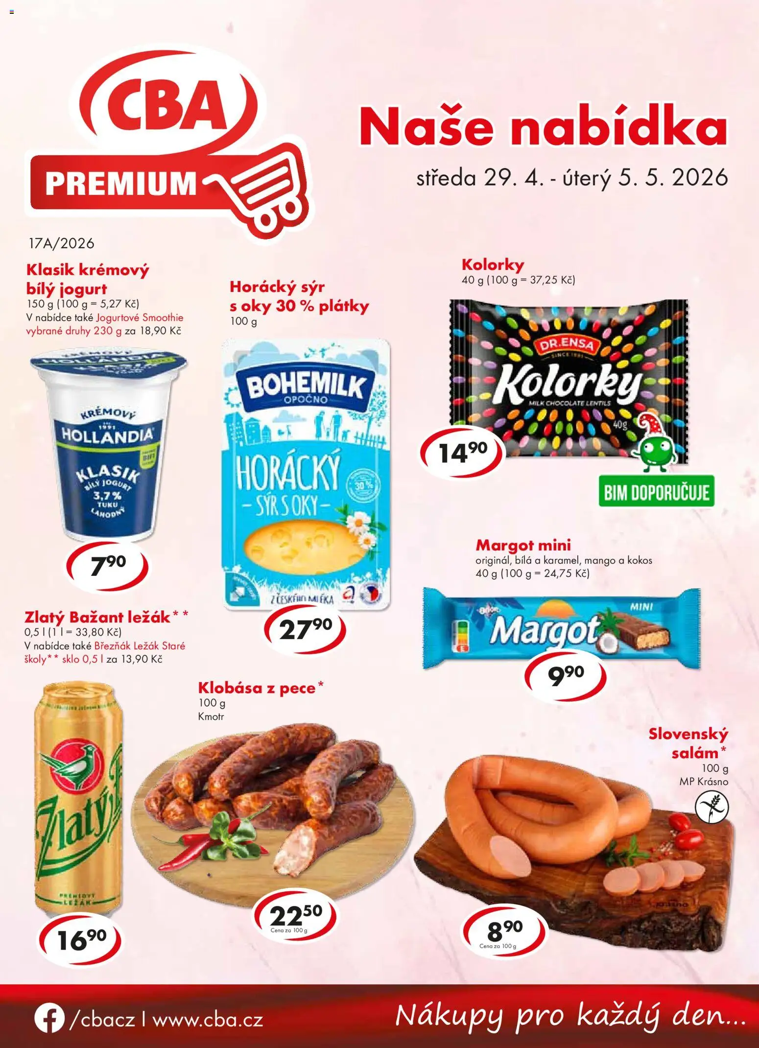 Náhled nabídky: CBA CBA leták - Premium platný od 29.04.2026