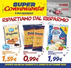 Anteprima dell'opuscolo Attuale volantino dal negozio SuperConveniente valido da 12/09/2025