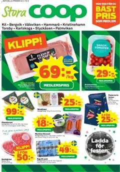 Förhandsgranska reklamblad Aktuella reklamblad Stora Coop från butik Stora Coop gäller från 09/02/2026