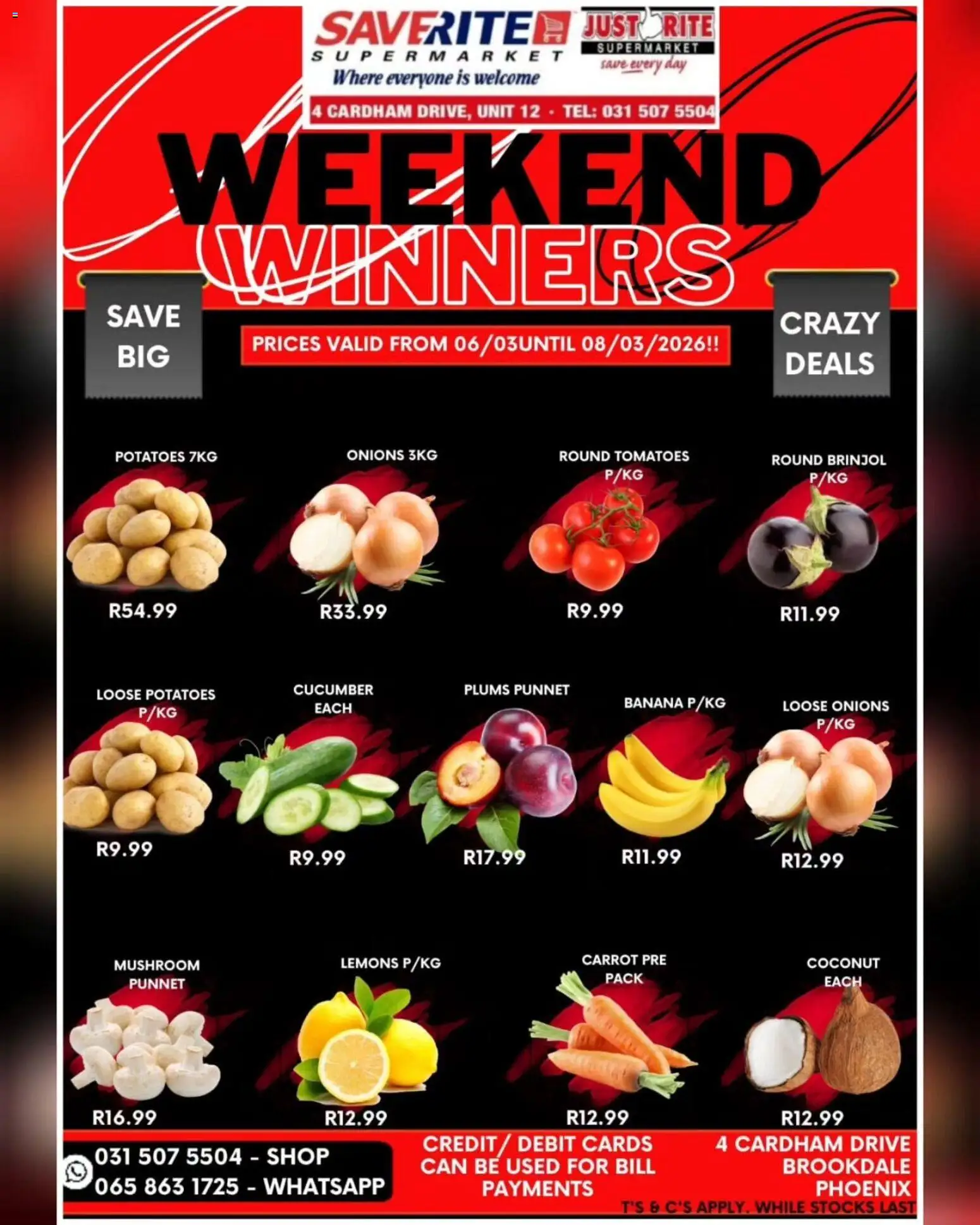 Preview of Saverite flyer valid from 06/03/2026