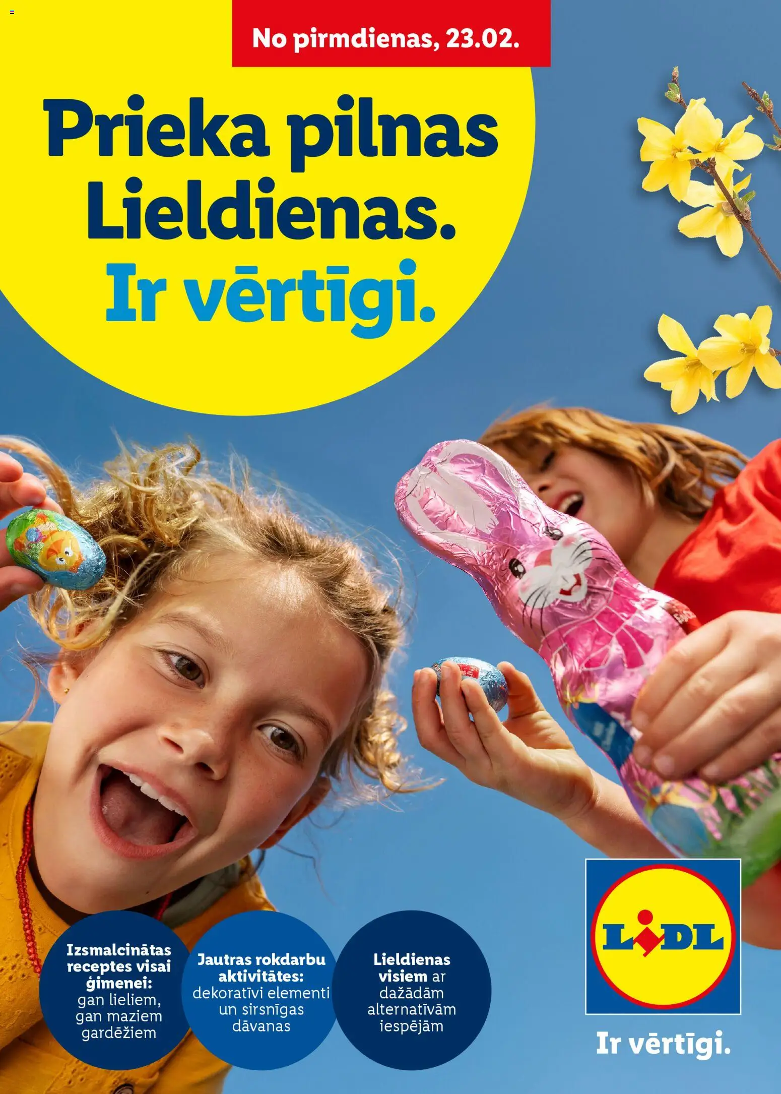 Skatīt Lidl akciju bukletu, derīgs no 23.02.2026.