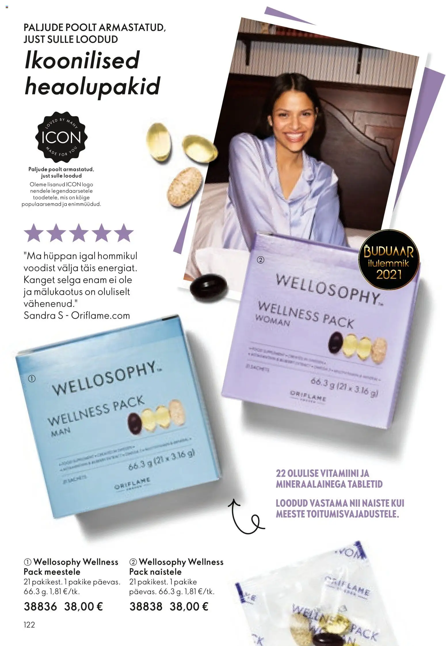 Oriflame kliendilehe eelvaade alates 2026.01.28