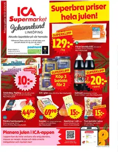 Förhandsgranska reklamblad Linköping från butik ICA Supermarket gäller från 15/12/2025
