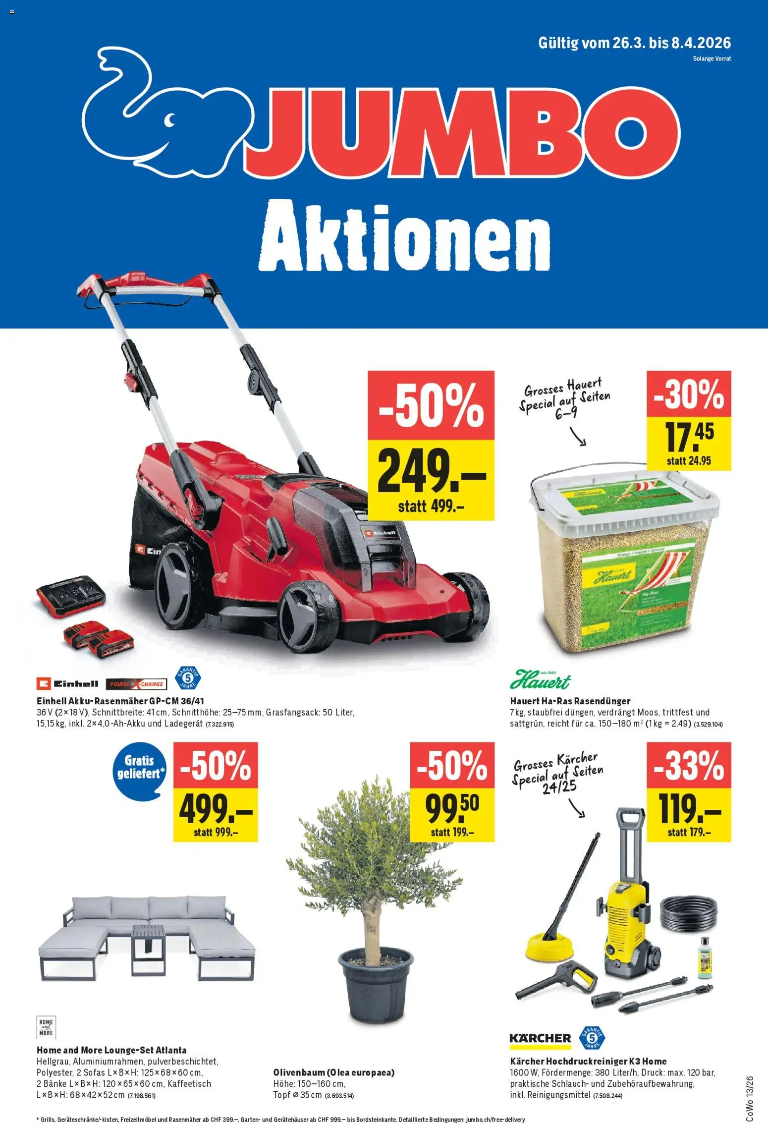 Vorschau des Merkblatts Jumbo aktionen vom Shop Jumbo gültig von 26.03.2026 bis 08.04.2026