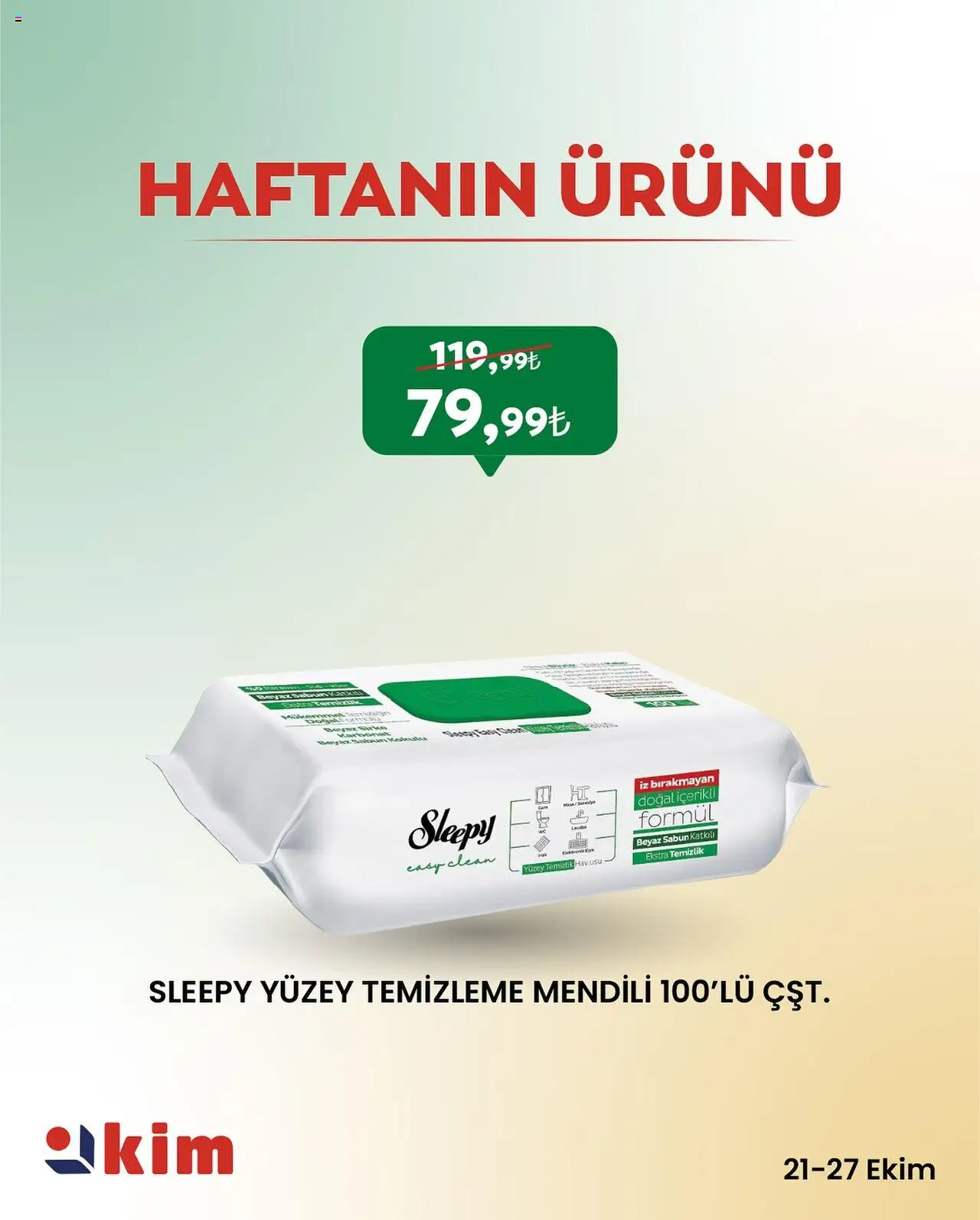 Kim Market Haftanın Ürünü (21 Ekim 2025) > Broşür, Indirim - Sayfa numarası 1