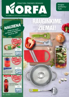 NORFA parduotuvės leidinio Leidinys galiojančio nuo 2025.10.02 peržiūra