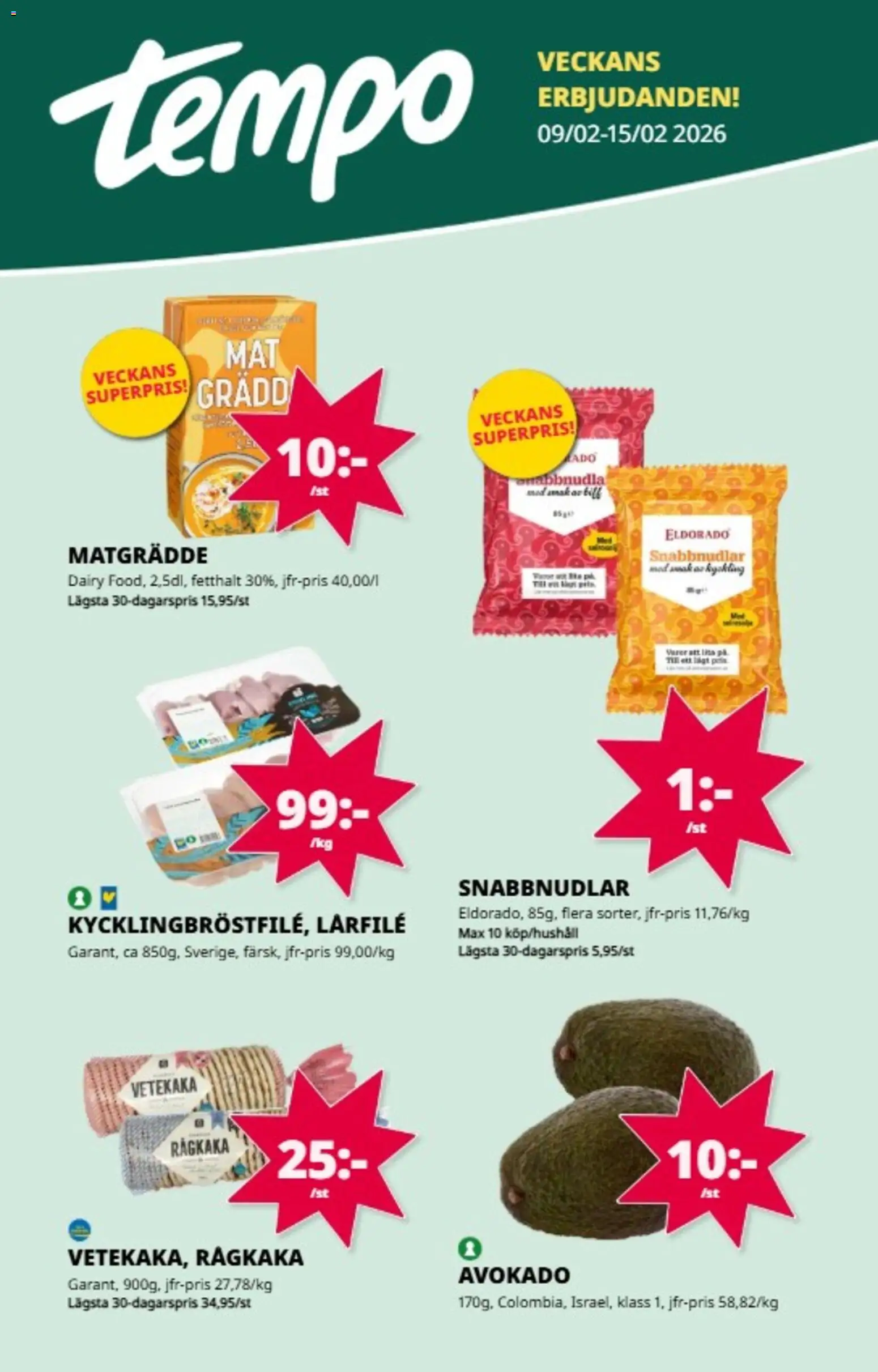 Förhandsgranska reklamblad Aktuella reklamblad Coop Daglivs från butik Coop Daglivs gäller från 09/02/2026