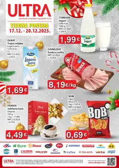 Pregled letka Trajanje akcije trgovine Djelo vrijedi od 17.12.2025