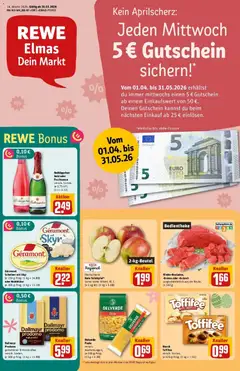 Vorschau von dem Prospekt des Geschäftes Rewe, gültig ab dem 30.03.2026