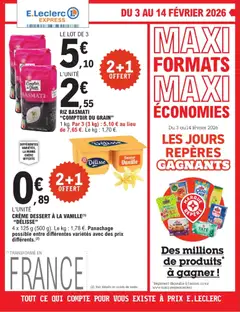 Prévisualisation de Catalogue express du magasin E.Leclerc formulaire valide 03/02/2026